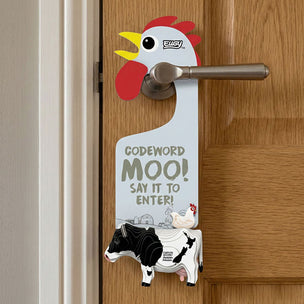 EUGY Door Hanger | Cow
