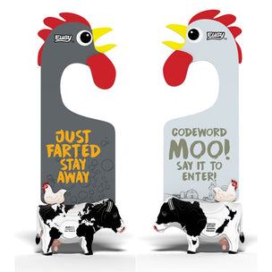 EUGY Door Hanger | Cow