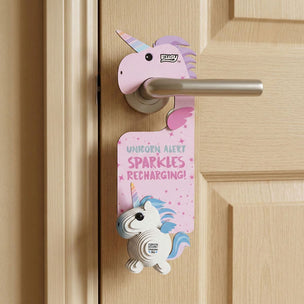 EUGY Unicorn Sky Door Hanger  | Kids Cardboard Craft Kit