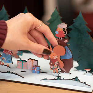 Dapple & Dot Pop Out Advent Calendar | Winter Woodland