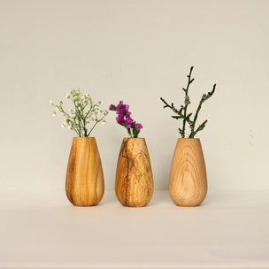 Wooden Story Natural Decor Flower Pot No.02 | Conscious Craft