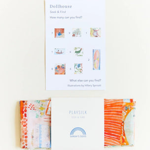 Sarah's Silk Playsilk | Seek & Find Dollhouse | Conscious Craft