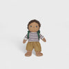 doll in yellow trousers