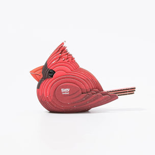 Eugy Cardinal Cardboard Kids Craft | © Conscious Craft