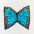 Sarah's Silks | Butterfly Wings Blue