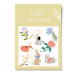 Organic Vegan Temporary Tattoo | Easter