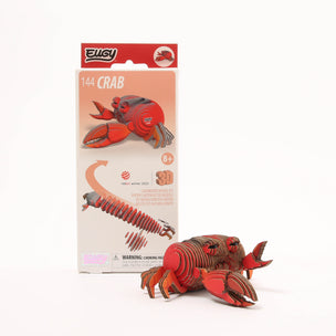 EUGY Crab | Kids Cardboard Craft Kit