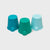 Scrunch Mini Bucket Set Blue Lagoon | Conscious Craft