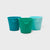 Scrunch Mini Bucket Set Blue Lagoon | Conscious Craft