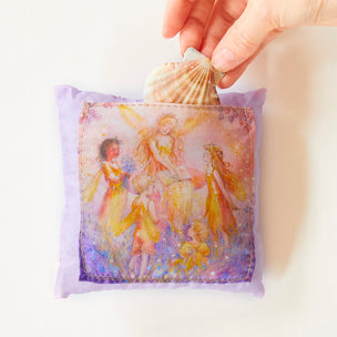 Sarah's Silks Purple Tooth Fairy Pillow | Conscious Craft