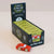 Display box of Le Toy Van toy cars with a red car in front on a light background