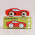 Red toy car on top of its packaging box with 'GT140 Marco' branding.