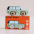 Toy car model on top of its packaging box with 'GT155 Rory' branding.