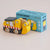 Toy construction vehicle with packaging labeled 'GT210 Eddie' on a light background