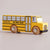 a yellow and black toy school bus