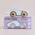 A wooden toy car labeled 'Limited Edition' displayed on top of its lavender packaging box, which is labeled 'GT35 AARON Limited Edition'.