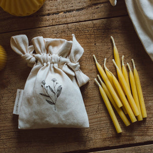 Goldrick Beeswax Birthday Candles