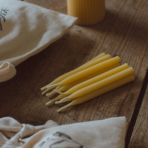 Goldrick Beeswax Birthday Candles