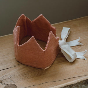 Botanical Dyed Cotton Birthday Crown | Conscious Craft