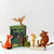 The Gruffalo animals from 'The Gruffalo' book on a white background