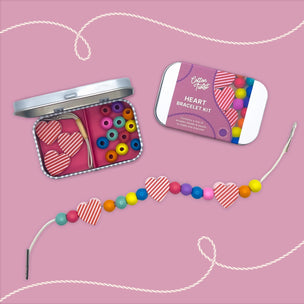 Gift Tin | Heart Bracelet Craft Kit