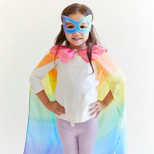 Sarah's Silks Super Hero Mask | Rainbow | Conscious Craft