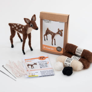 Needle Felting Kit | Little Deer Needle Felting