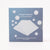 Pack of pre-cut white kite paper or window stars