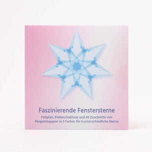 Window Star Kit Medium | Light Blue, White & Yellow