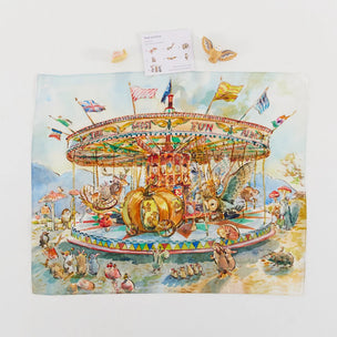 Sarah's Silks Carousel Seek & Find Playsilk