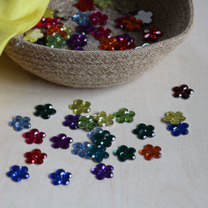 Bauspiel Flower Sparkling Stones