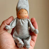 Dollbelge Micro Knot Friend Doll Making Kit | Grey