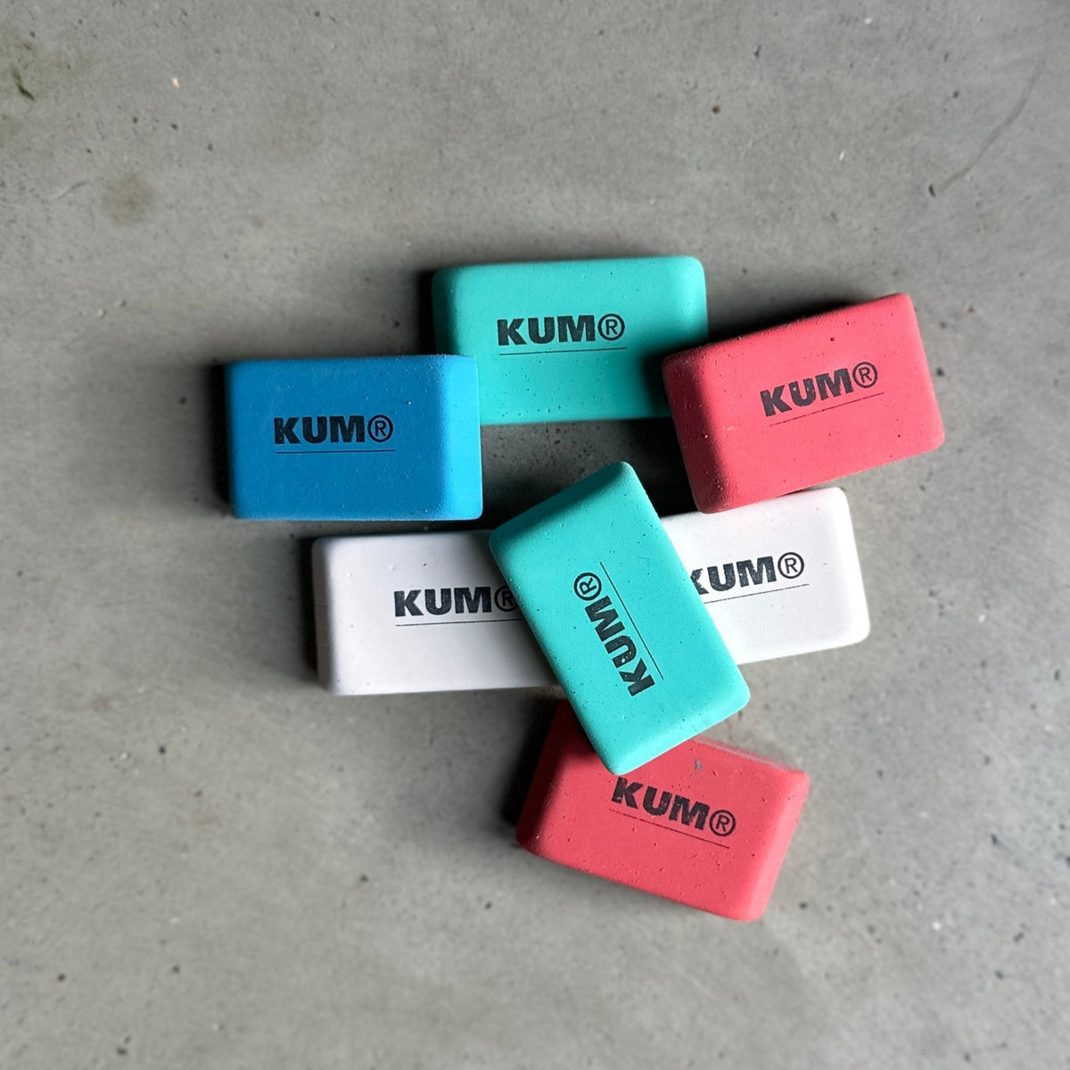 KUM 5091111 Eraser Craft - Pack Of 1, Small White Eraser For School, Office, Art - View #9