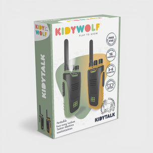 KIDYWOLF Kidytalk | Long Range Walkie Talkie