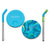 Klean Kanteen Kid Cup Straw Lids Blue | Conscious Craft