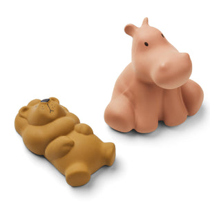Liewood Vikky Bath Toy | Lion + Hippo | Conscious Craft