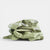 Laura's Play Cotton 90x90 | Olive GreenFolded green fabric on a white background