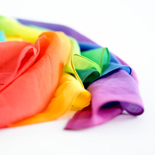 Laura's Play Cotton 50x50 | Rainbow