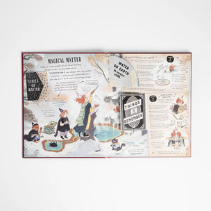 Educational poster with illustrations and text on a white background