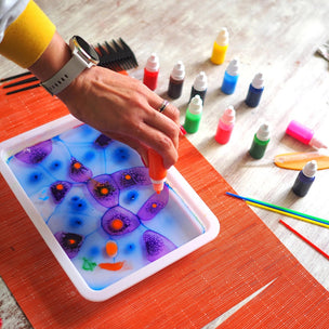 My Papercut Forest | Paint Marbling Art Kit