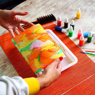 My Papercut Forest | Paint Marbling Art Kit