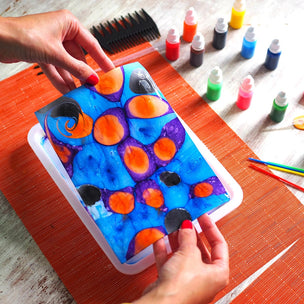 My Papercut Forest | Paint Marbling Art Kit