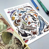 Alexia Claire Marine Wildlife of Britain | Postcard