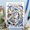 Alexia Claire Marine Wildlife of Britain | Postcard