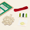 Mini Craft Kit | Stitched Mistletoe Decoration