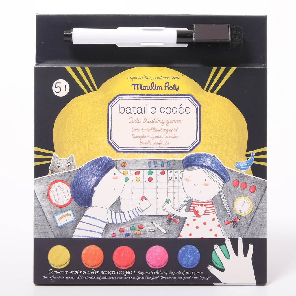 Moulin Roty | Magnetic Code Breaking Game | Conscious Craft