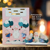 Dapple & Dot Pop Out Card | Mouse & Snowman