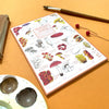 Alexia Claire Mushrooms Wildlife Spotting Notepad