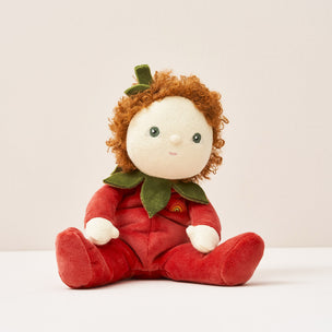 Olliella Dinky Dinkums Polly Poinsettia Forest Friends | Conscious Craft
