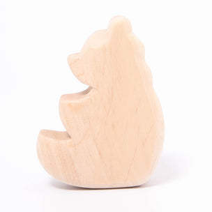 Ostheimer Natural Wood Rocking Bear | Conscious Craft